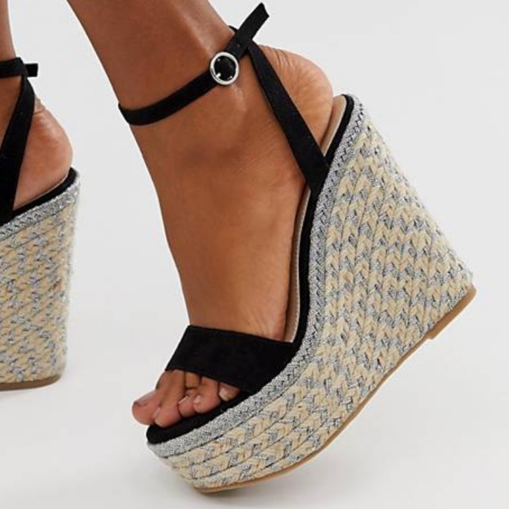 Justina Espadrille Wedges